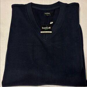 Bolle Golf Navy V-Neck Sweater
